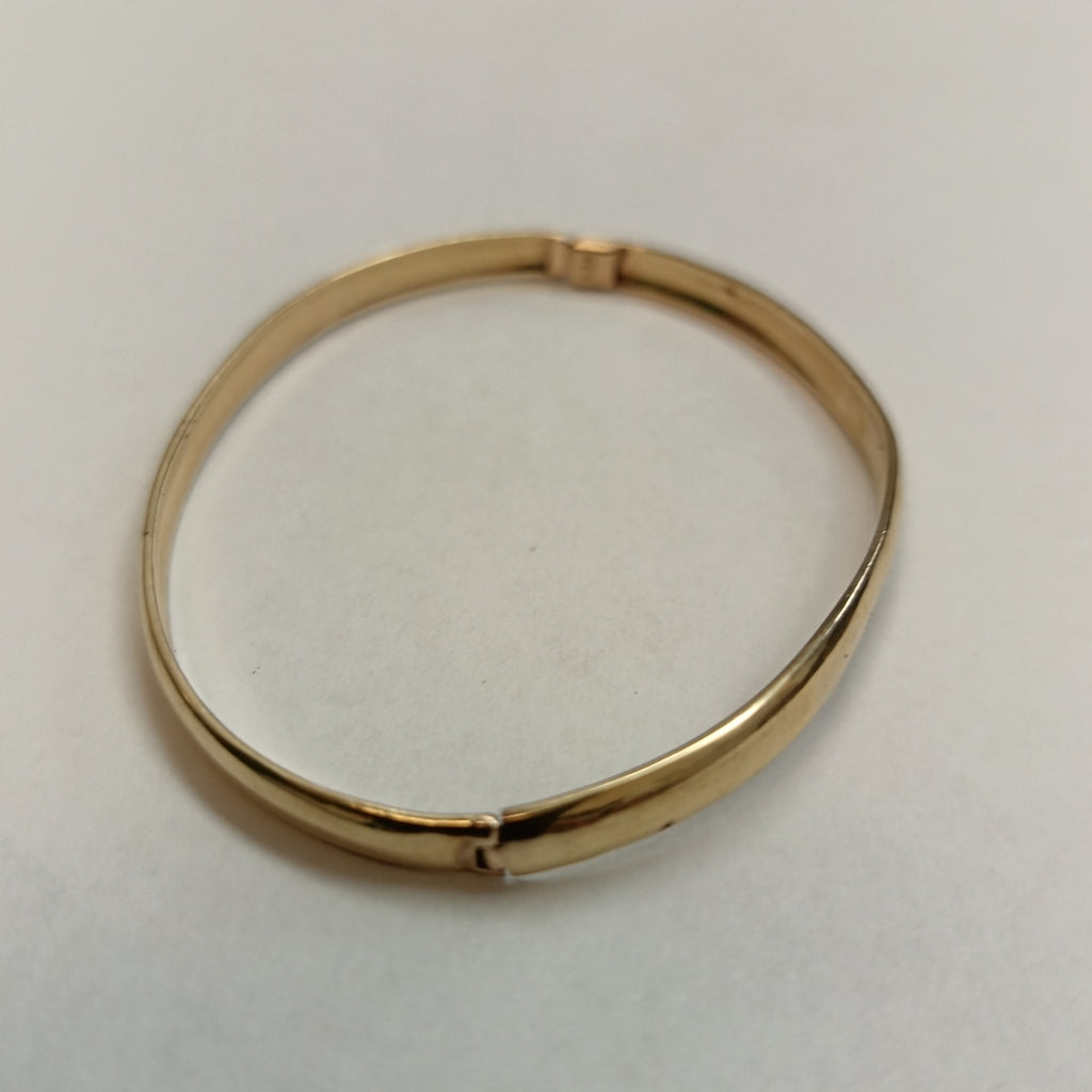 PULSERA RIGIDA ORO 14 K 7.4 GRMS (SEMINUEVO)