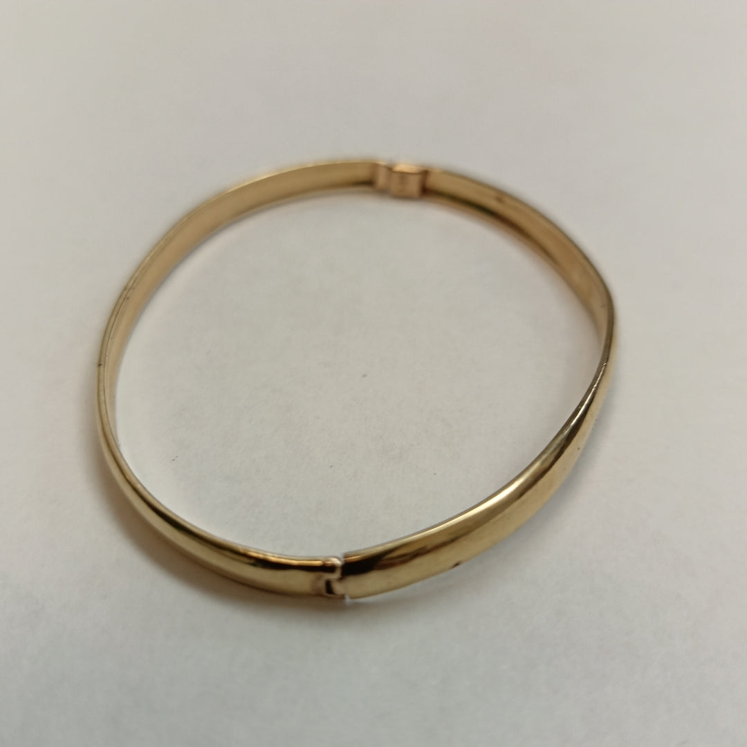 PULSERA RIGIDA ORO 14 K 7.4 GRMS (SEMINUEVO)