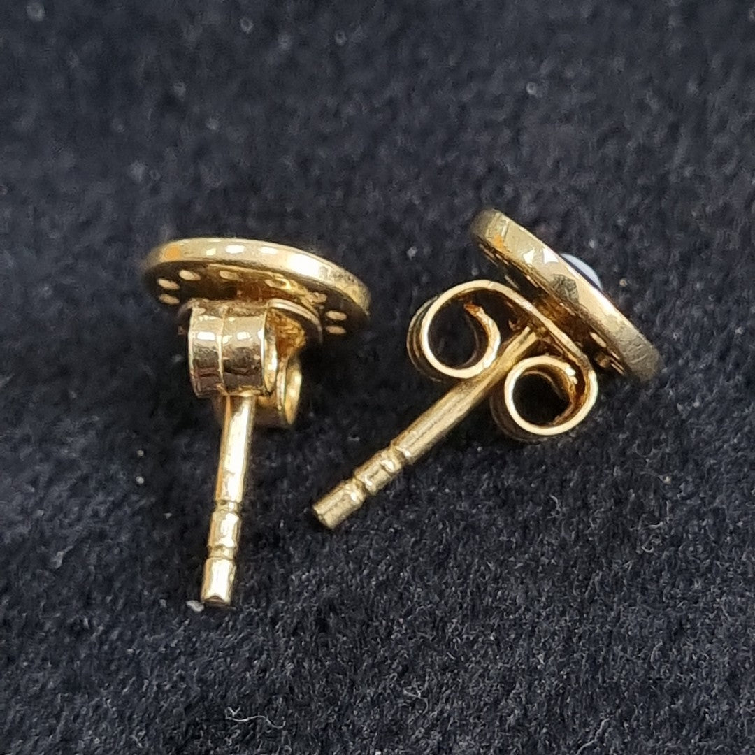 BROQUELES PAR ORO 14 K 1.3 GRMS (SEMINUEVO)