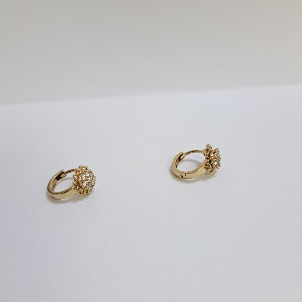 ARRACADAS PAR ORO 14 K 3,70 GRMS (SEMINUEVO)