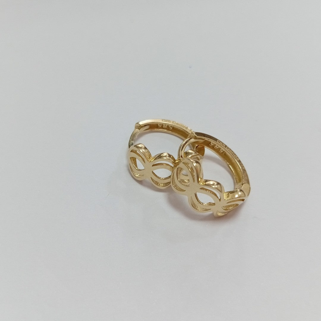HUGGIES ORO 14K 2.1 (NUEVO)