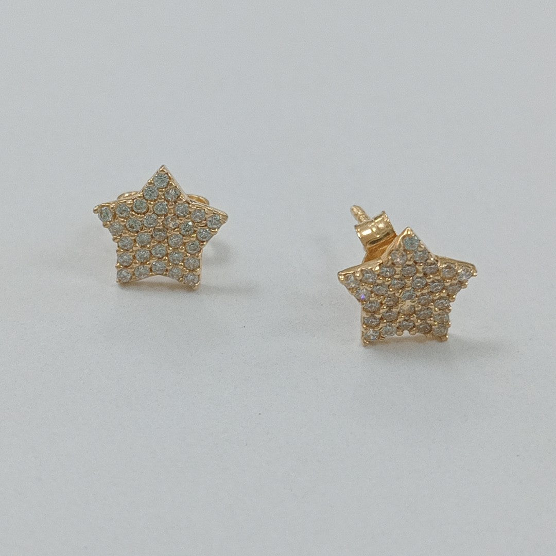 BROQUELES ORO 14K 1.2 (NUEVO)