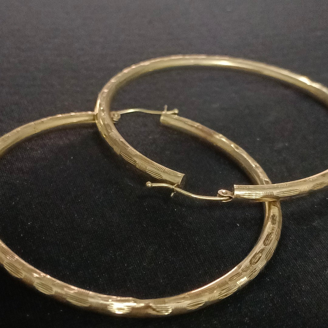 ARRACADAS PAR ORO 14 K 4.1 GRMS (SEMINUEVO)