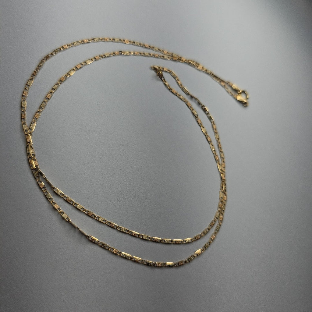 CADENA ORO 14 K 2.4 GRMS (SEMINUEVO)