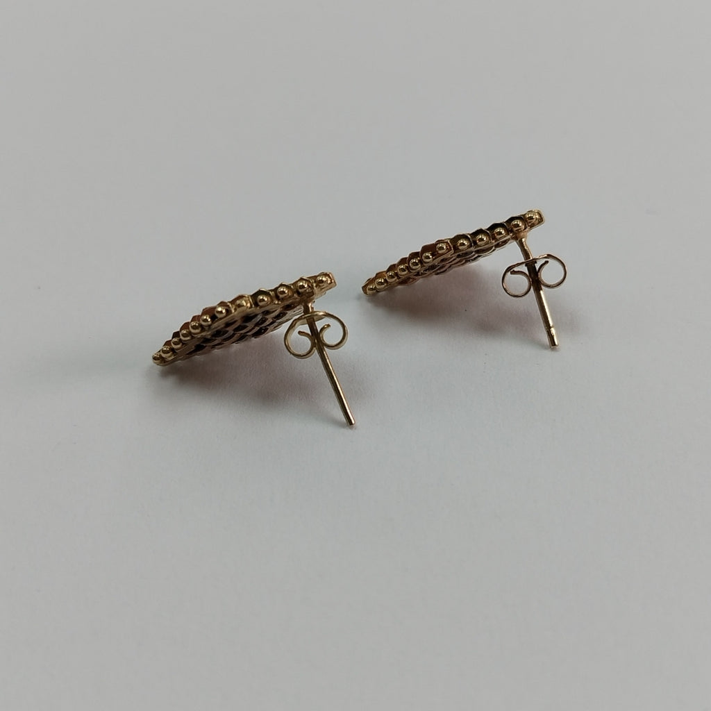 ARETES PAR ORO 14 K 3.3 GRMS (SEMINUEVO)