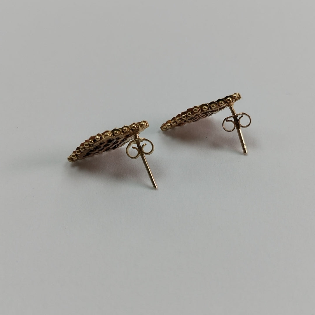 ARETES PAR ORO 14 K 3.3 GRMS (SEMINUEVO)
