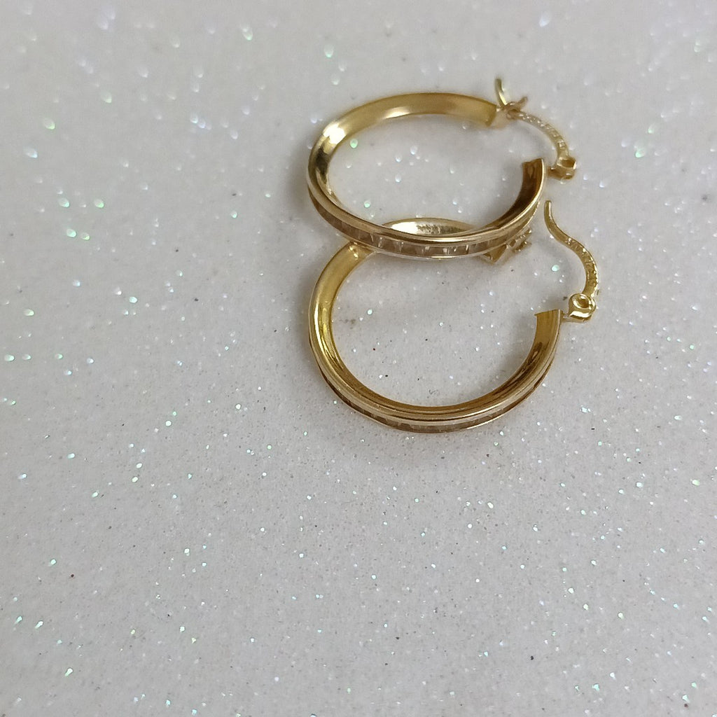 ARRACADAS PAR ORO 14 K 3 GRMS (SEMINUEVO)