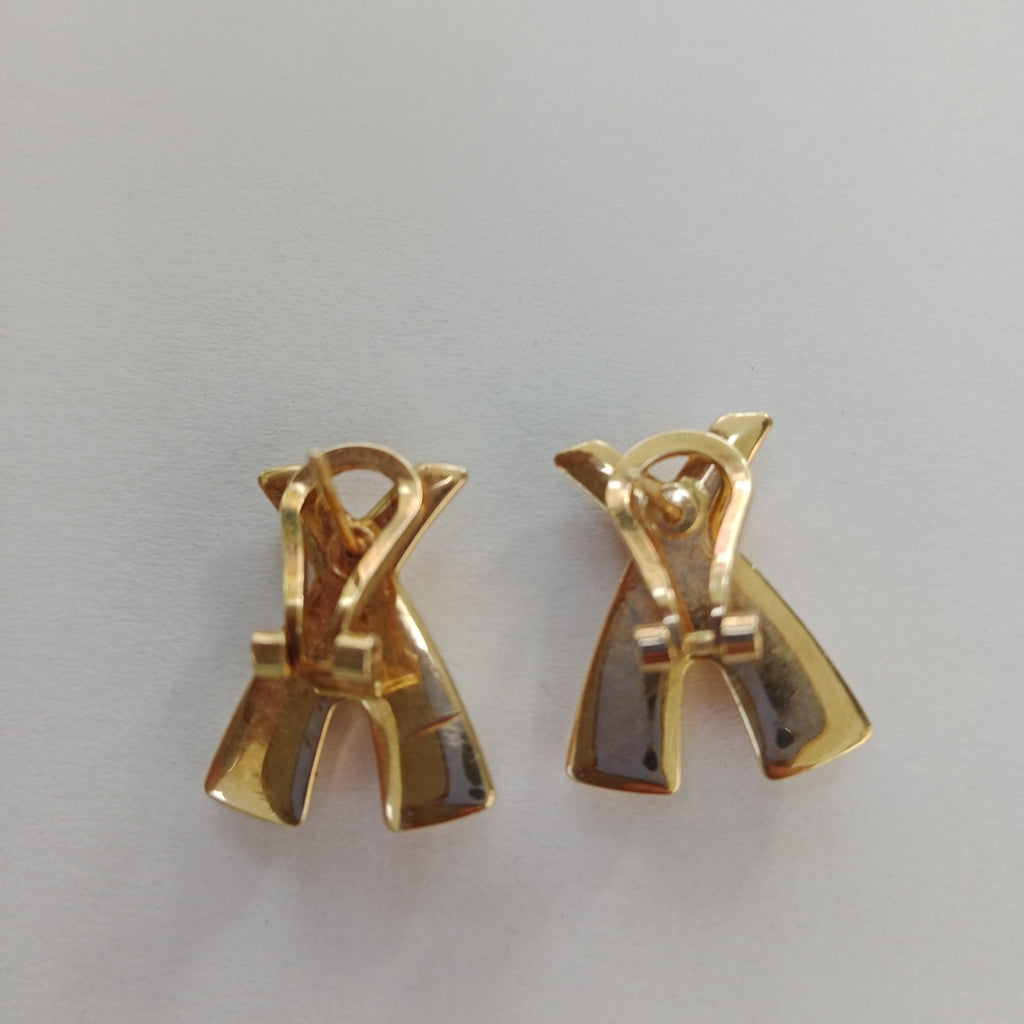 ARETES PAR ORO 14 K 4,80 GRMS (SEMINUEVO)