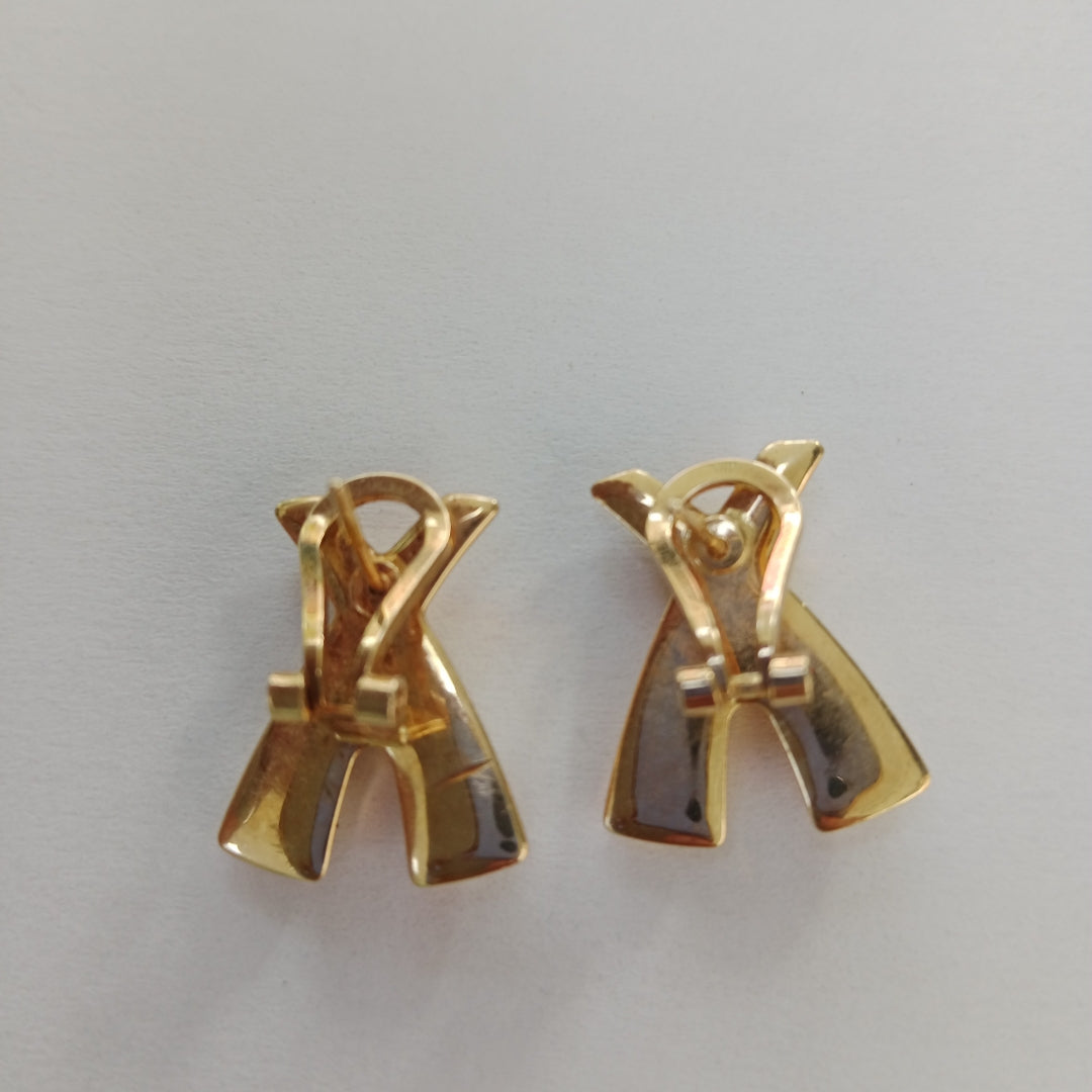 ARETES PAR ORO 14 K 4,80 GRMS (SEMINUEVO)