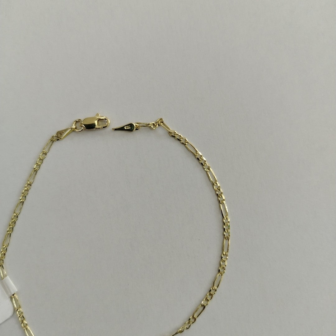PULSERAS 3X1 ORO 14K 21 CM 1.7 GR (NUEVO)