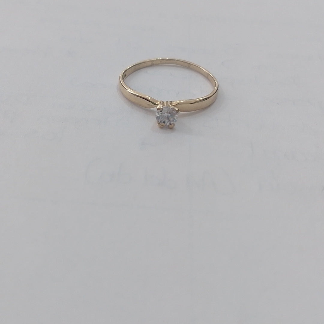ANILLO ORO 14 K 1,50 GRMS (SEMINUEVO)
