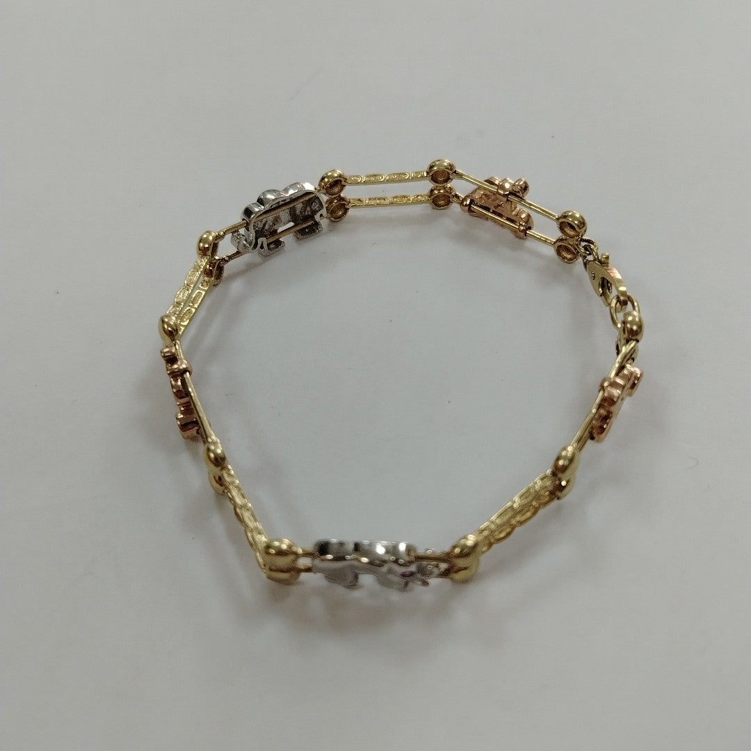PULSERA ORO 14 K 11.3 GRMS (SEMINUEVO)