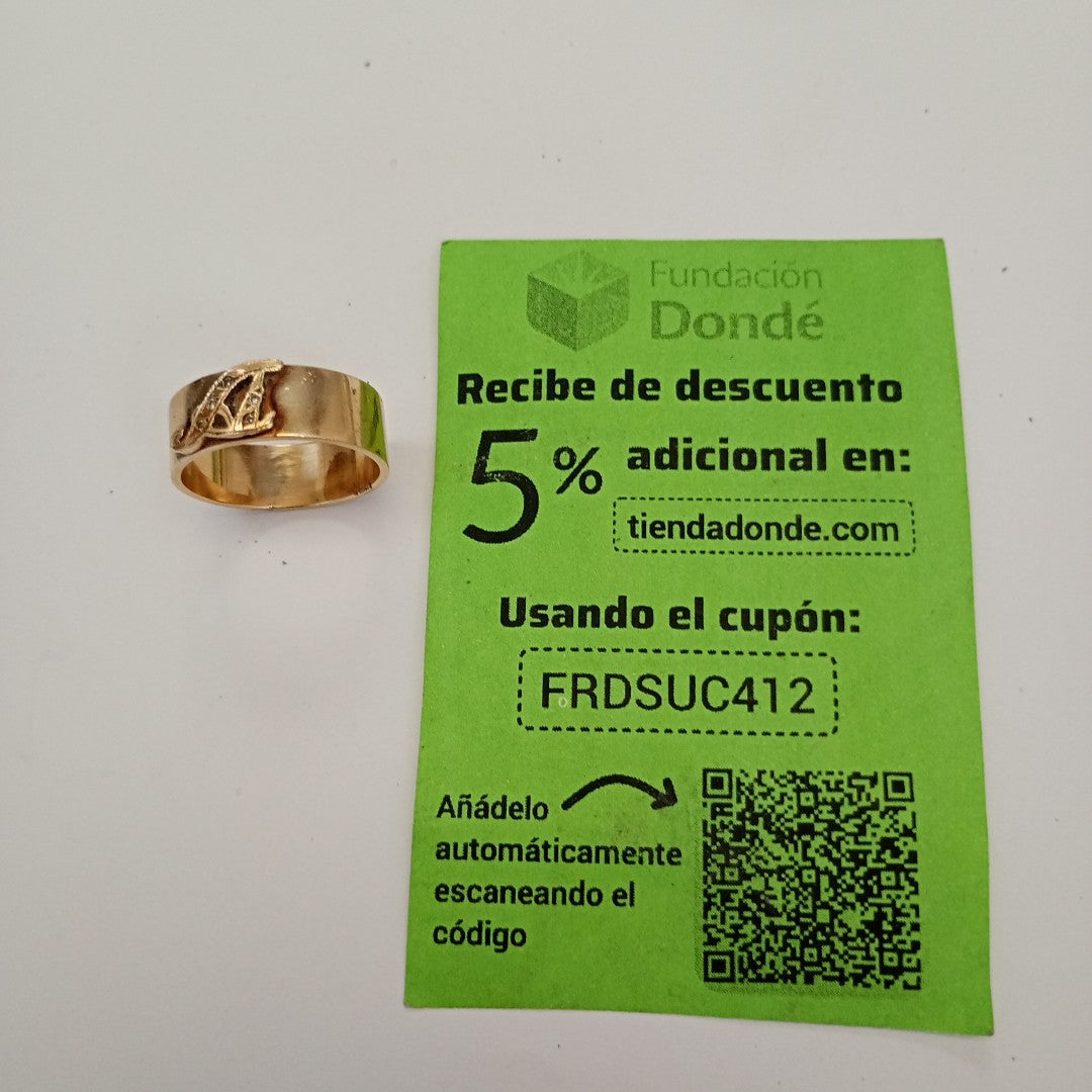 ANILLO ORO 14 K 5.7 GRMS (SEMINUEVO)