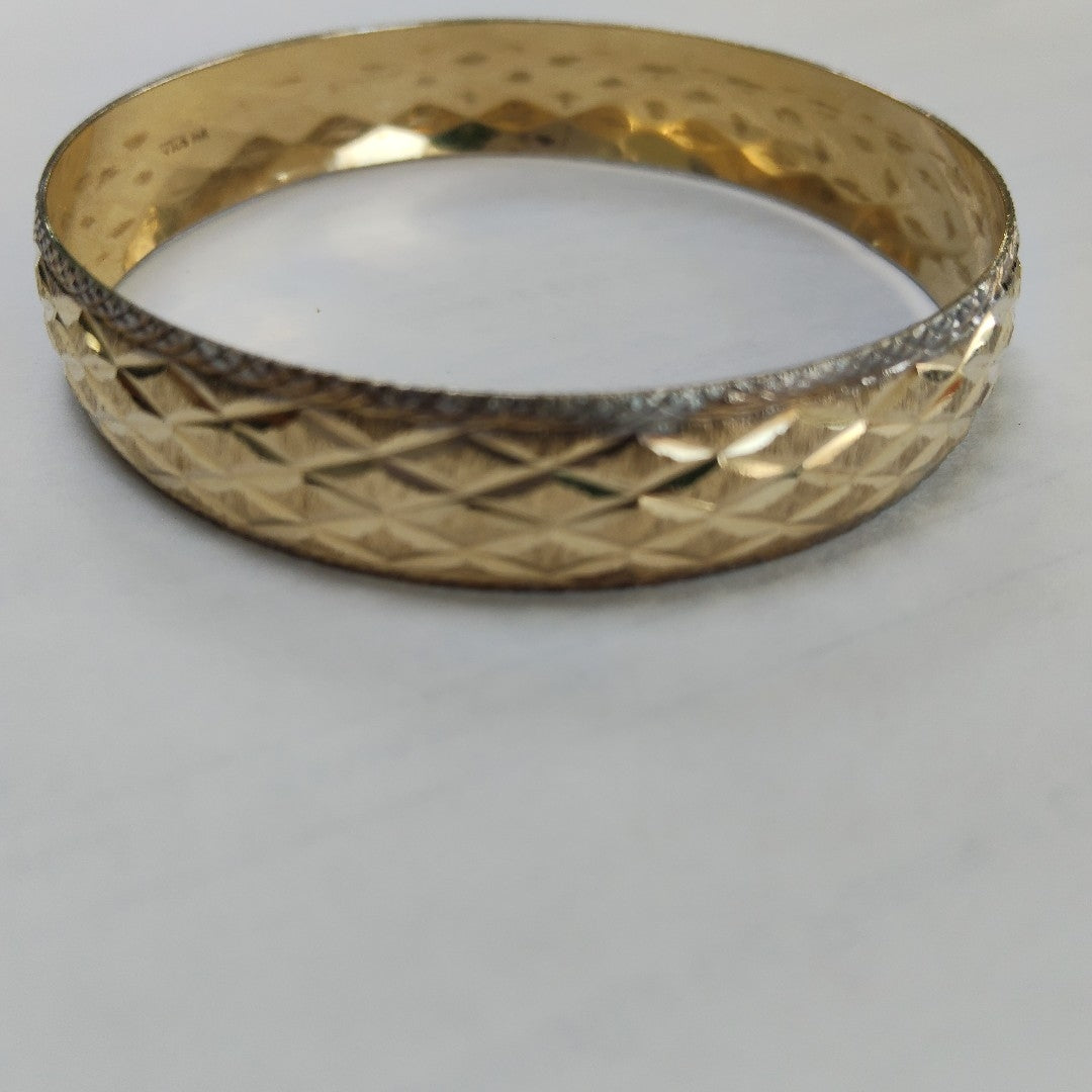 PULSERA RIGIDA ORO 14 K 18.3 GRMS (SEMINUEVO)