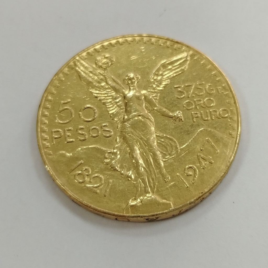 K1 41.7 GRMS 21 K IDENTIFICACIÓN MONEDA NOMINATIVA MONEDAS PESOS 50 PESO (SEMINUEVO)