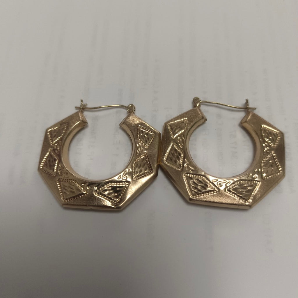 ARRACADAS PAR ORO 10 K 4.2 GRMS (SEMINUEVO)