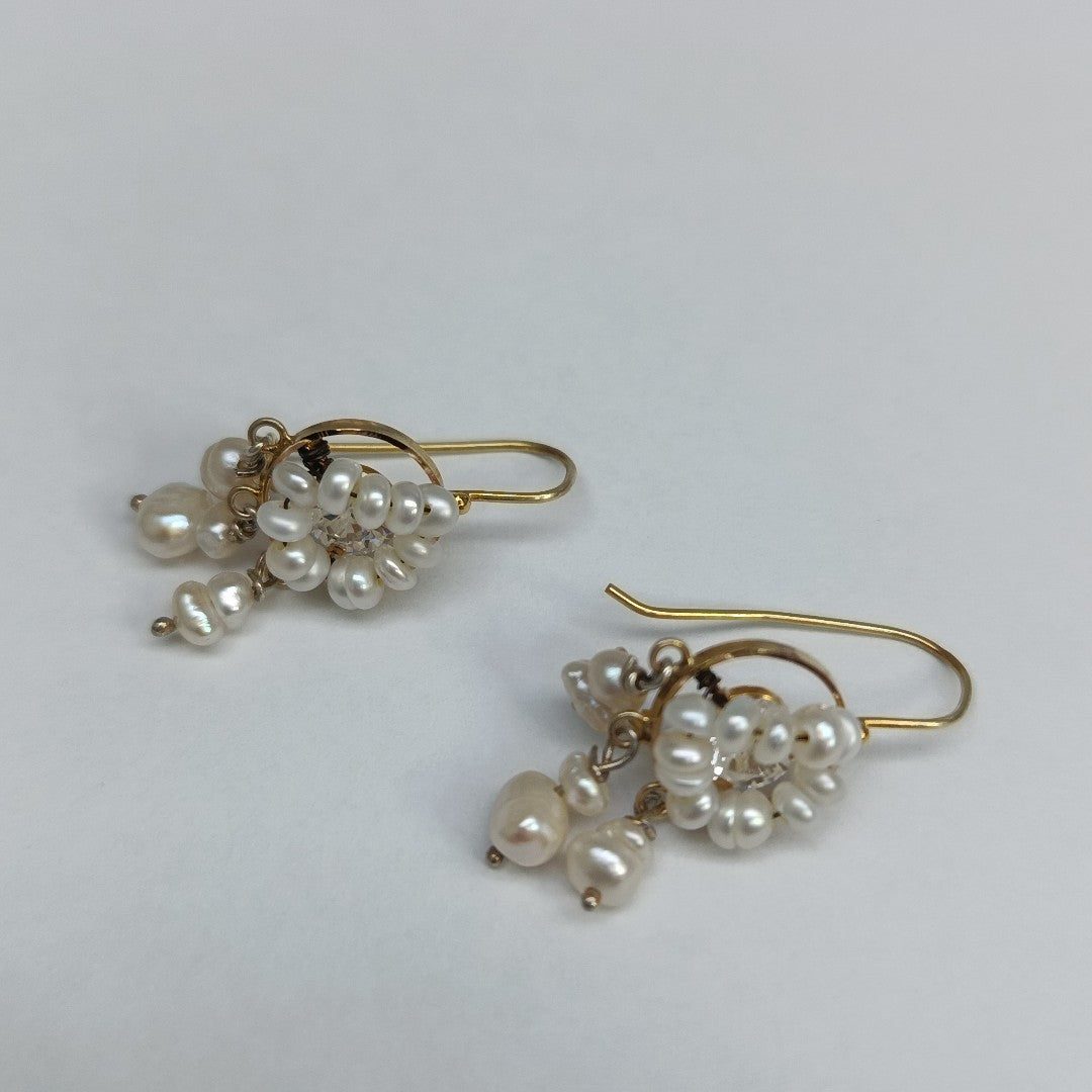ARETES PAR ORO 10 K 3.3 GRMS (SEMINUEVO)