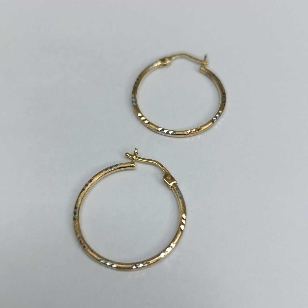 ARRACADAS PAR ORO 10 K 1.1 GRMS (SEMINUEVO)
