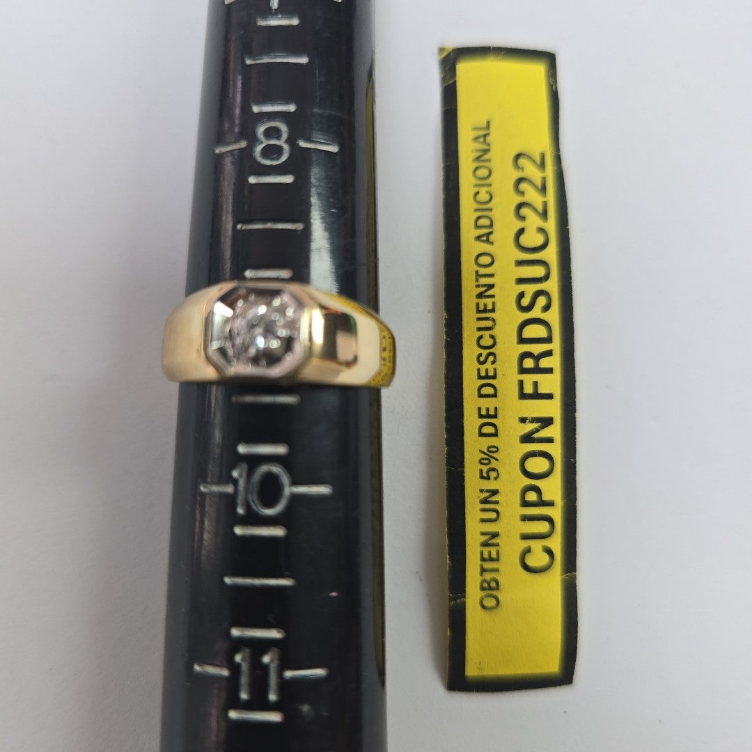 ANILLO ORO 10 K 6 GRMS (SEMINUEVO)