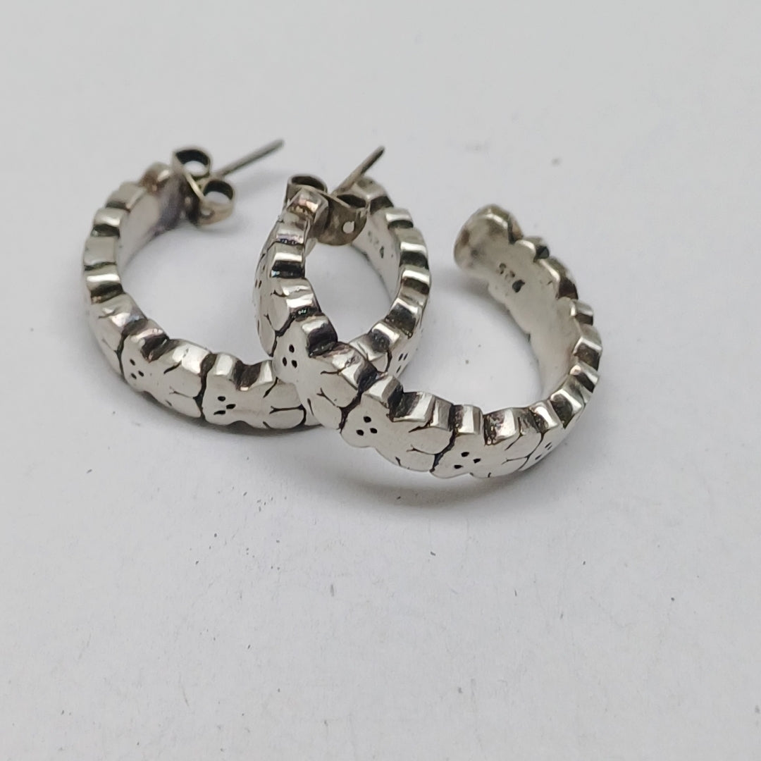 ARRACADAS PAR PLATA 6 GRMS (SEMINUEVO)