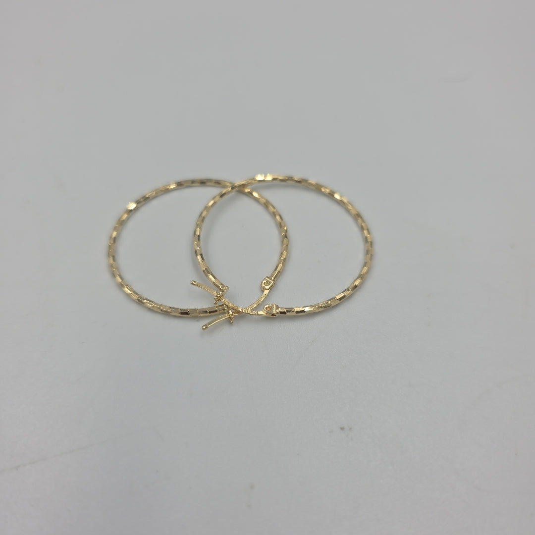 ARRACADAS PAR ORO 14 K 2.8 GRMS (SEMINUEVO)