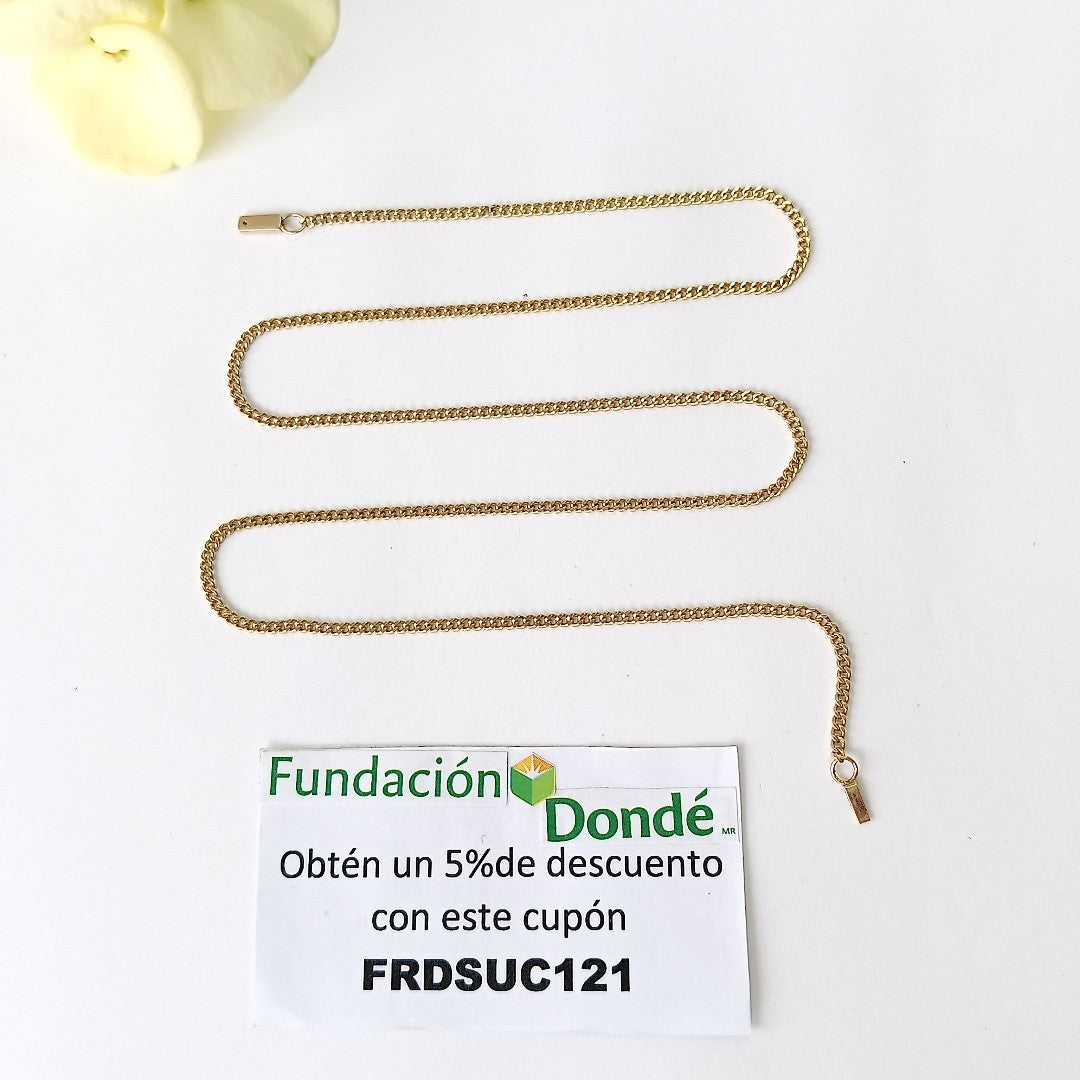 CADENA ORO 10 K 7 GRMS (SEMINUEVO)