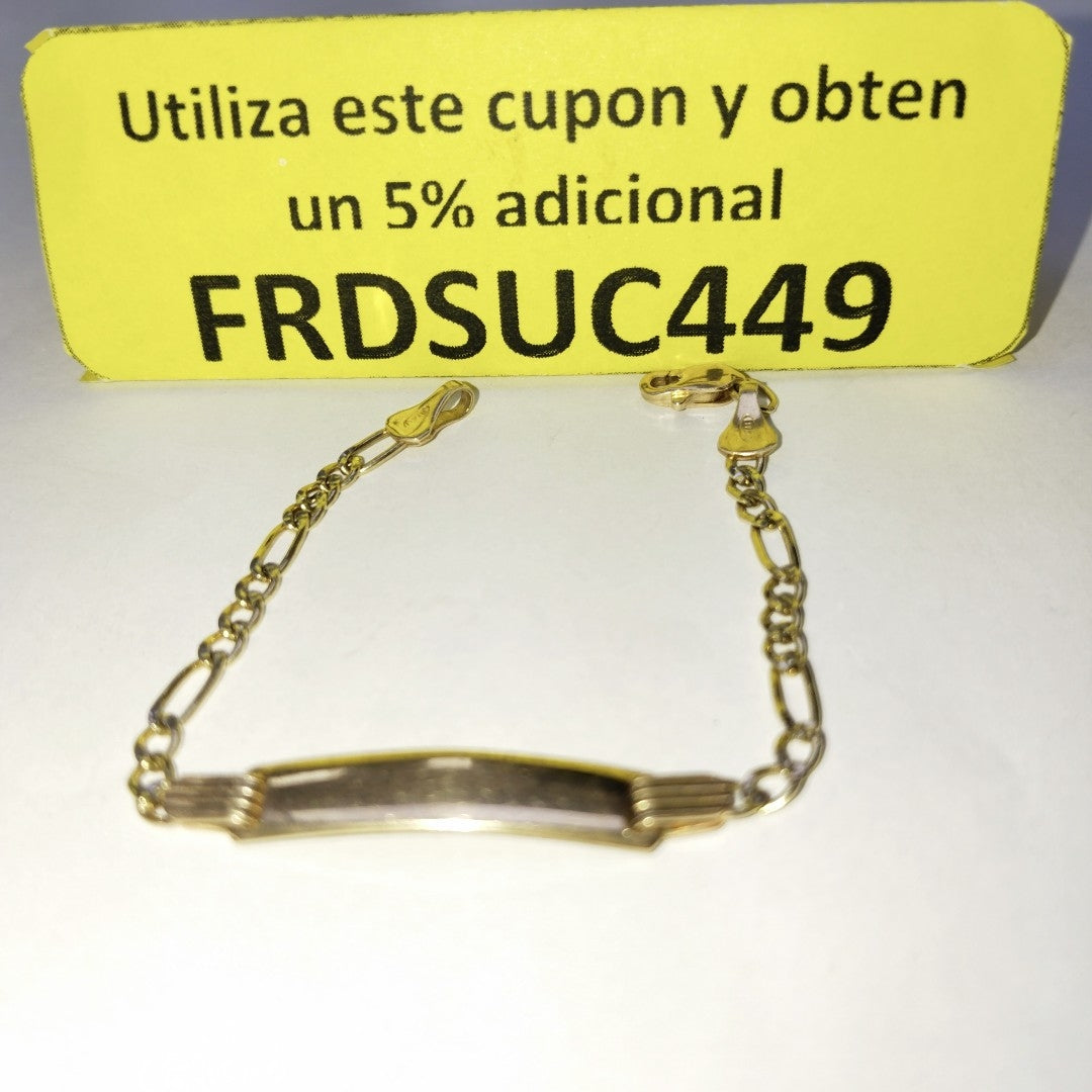 ESCLAVA ORO 10 K 2.6 GRMS (SEMINUEVO)