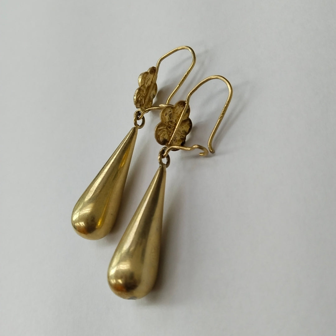 ARETES PAR ORO 10 K 3.3 GRMS (SEMINUEVO)