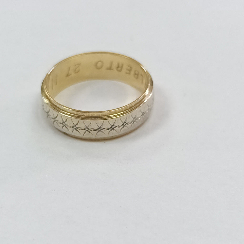 ARGOLLA ORO 14 K 3.6 GRMS (SEMINUEVO)