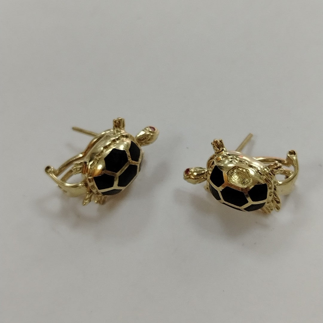 BROQUELES PAR ORO 14 K 5.7 GRMS (SEMINUEVO)