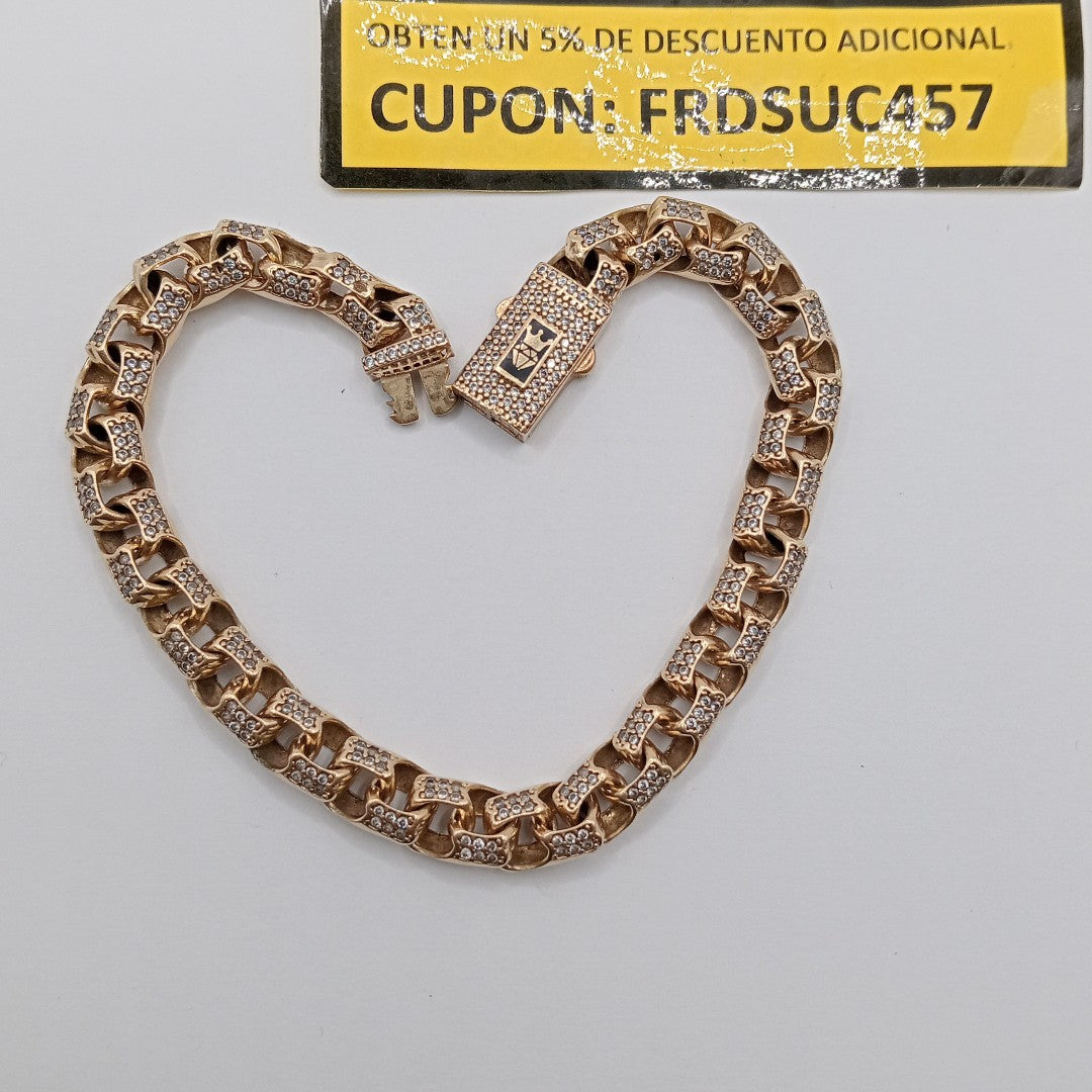PULSERA ORO 10 K 15.1 GRMS (SEMINUEVO)