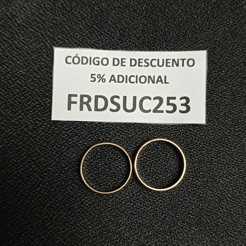ARGOLLA ORO 10 K 4.2 GRMS (SEMINUEVO)