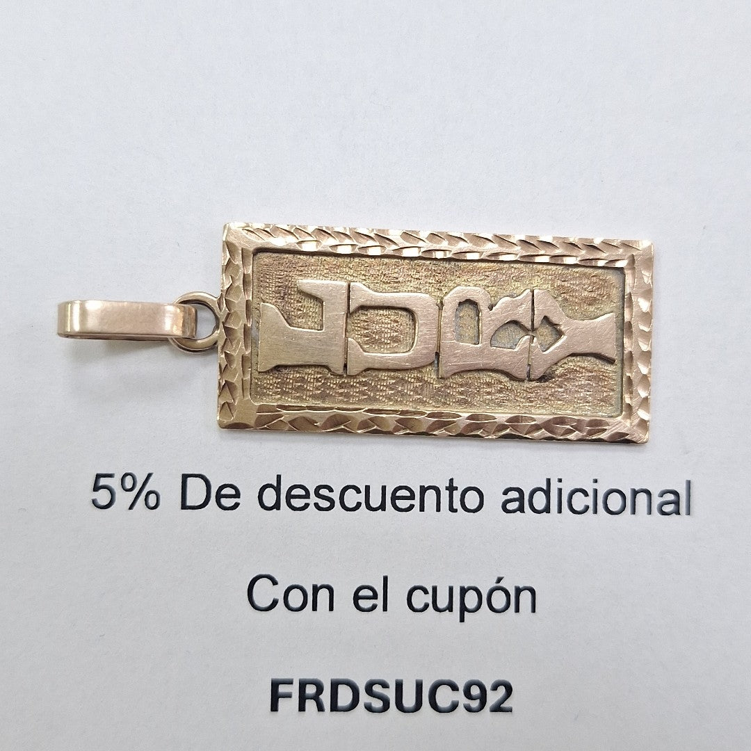 DIJE ORO 10 K 6.2 GRMS (SEMINUEVO)