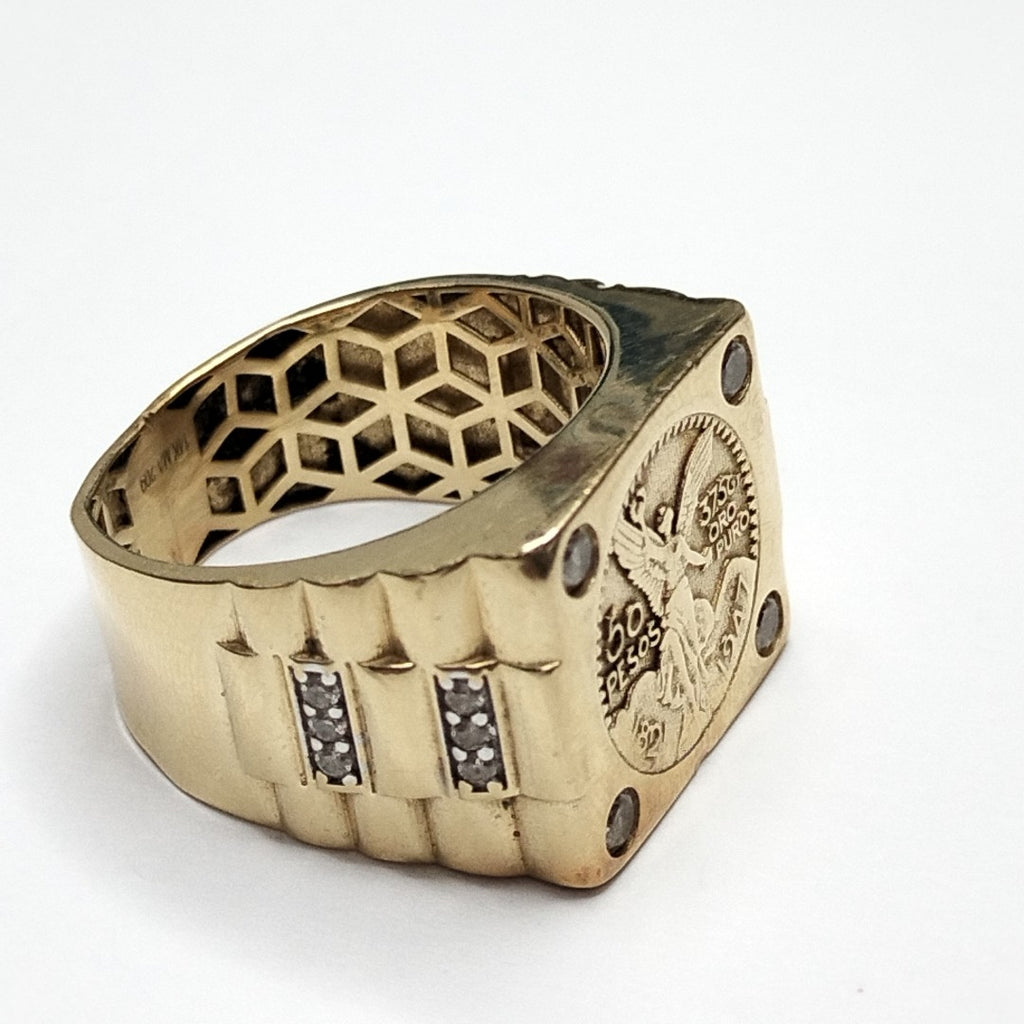 ANILLO ORO 14 K 6.8 GRMS (SEMINUEVO)