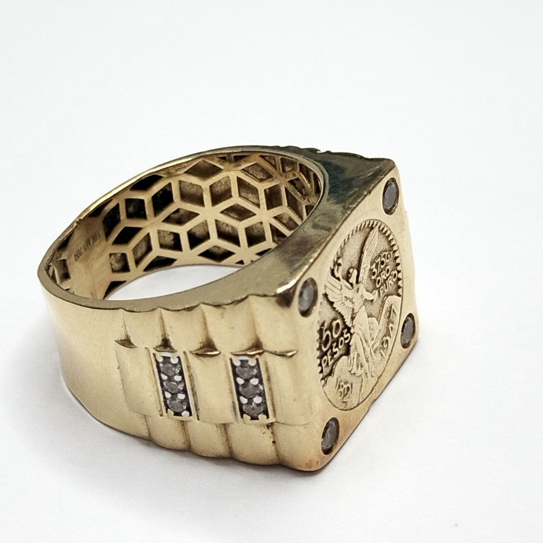 ANILLO ORO 14 K 6.8 GRMS (SEMINUEVO)