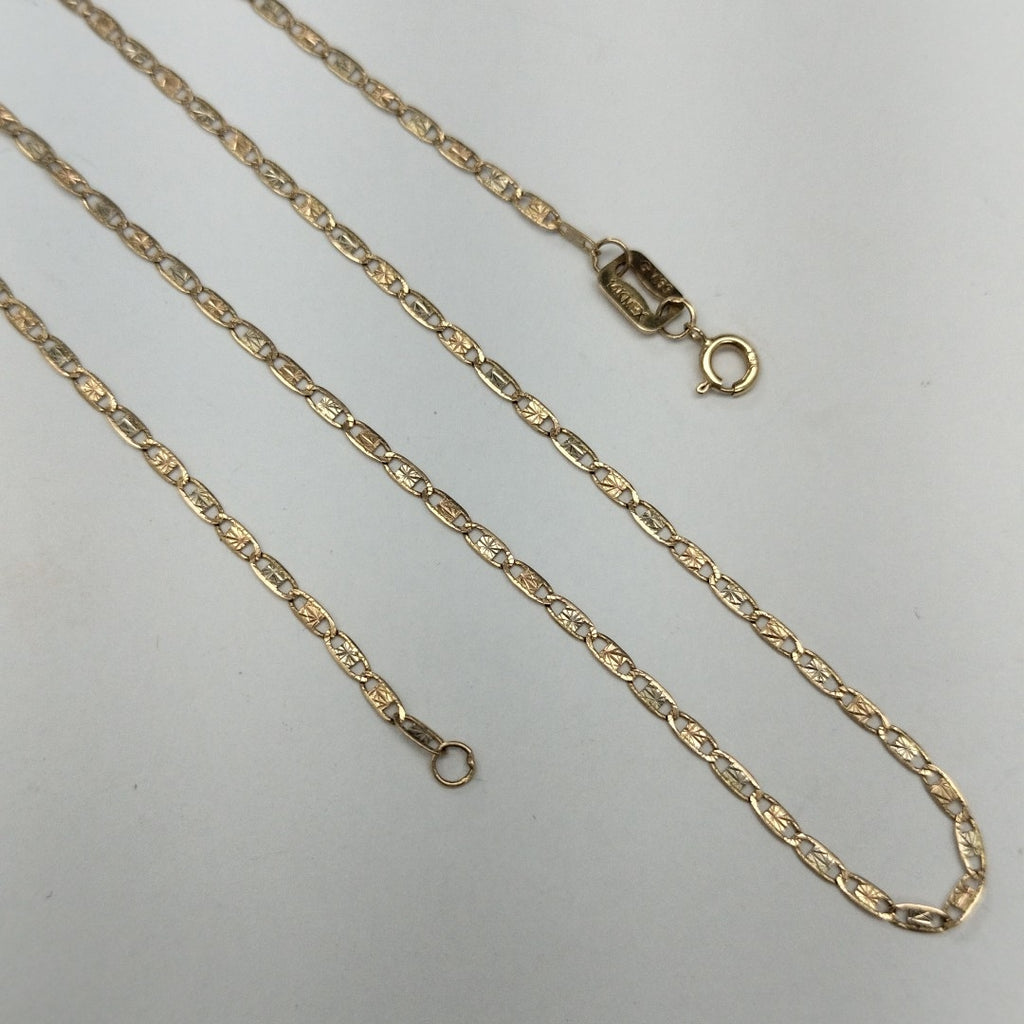 CADENA ORO 14 K 1.7 GRMS (SEMINUEVO)
