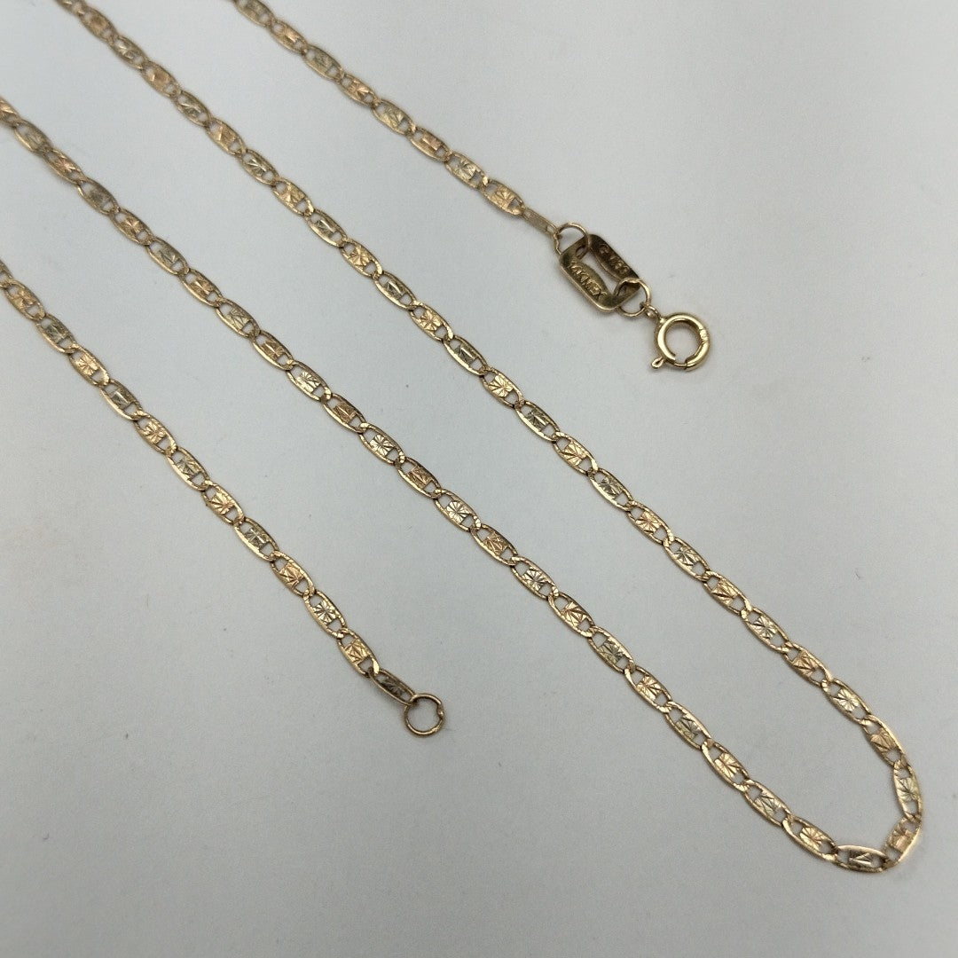 CADENA ORO 14 K 1.7 GRMS (SEMINUEVO)