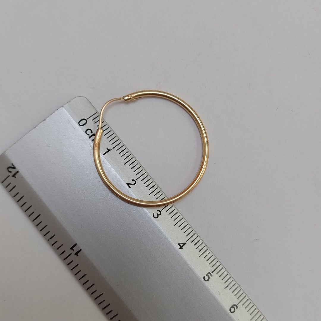 ARRACADAS PAR ORO 10 K 2 GRMS (SEMINUEVO)