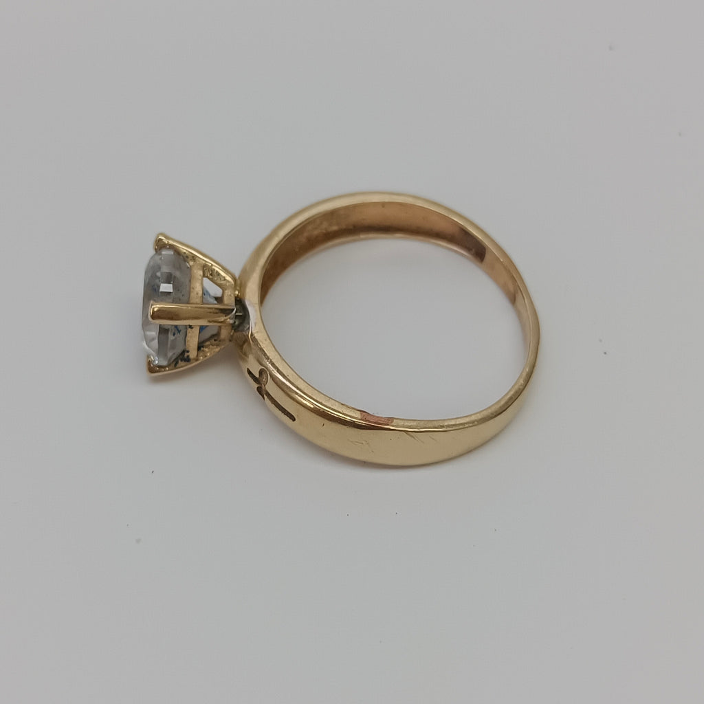 SOLITARIO ORO 14 K 3,40 GRMS (SEMINUEVO)