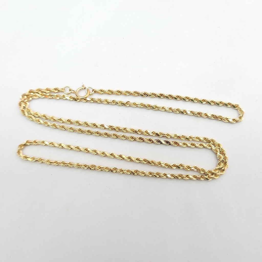 CADENA ORO 14 K 7.7 GRMS (SEMINUEVO)