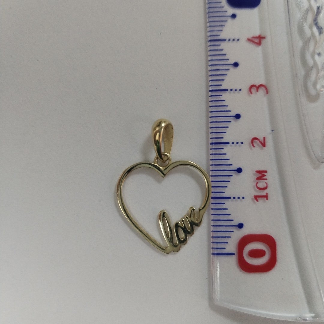 DIJES CORAZON ORO 10K 0.8 GR (NUEVO)