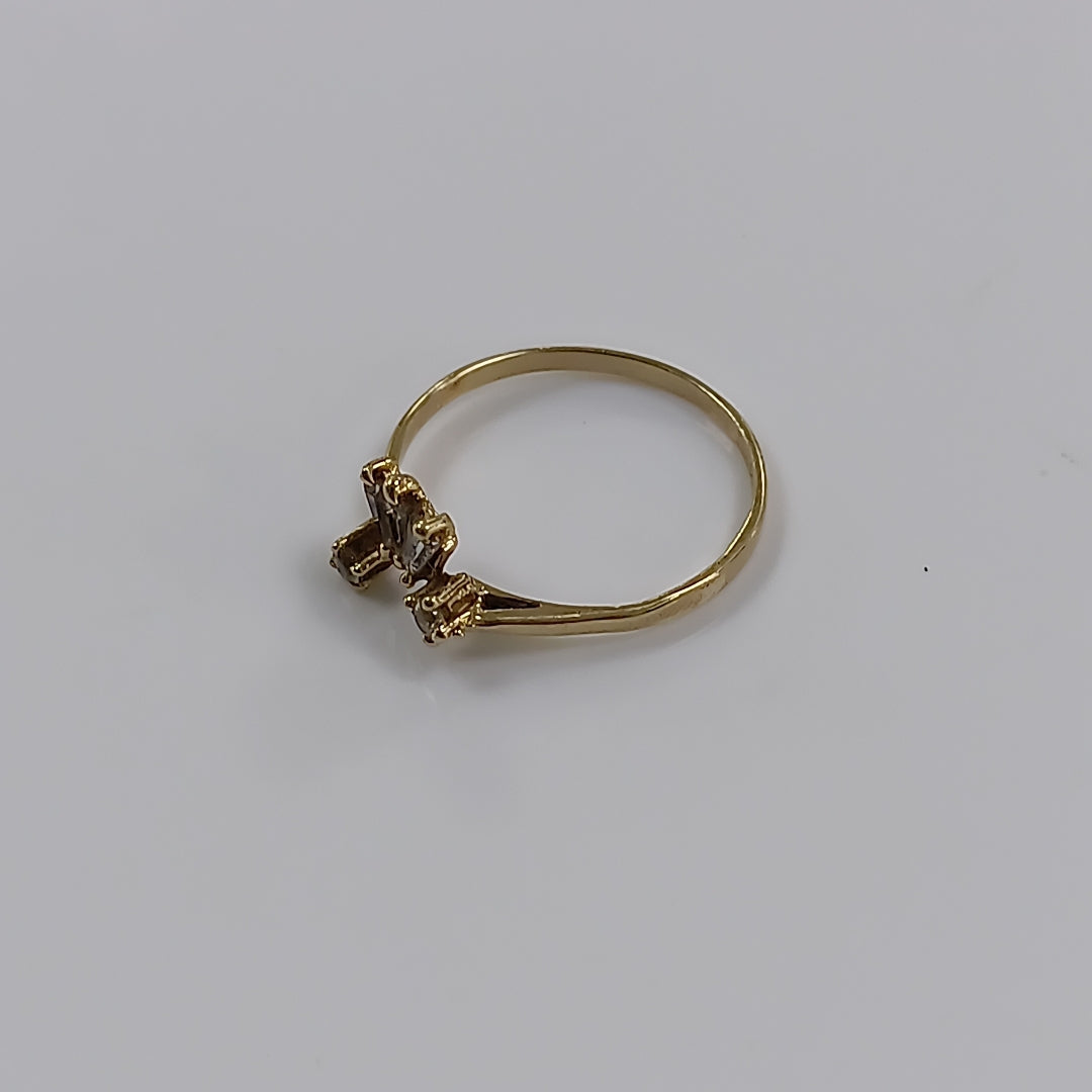 ANILLO ORO 14 K 1,30 GRMS (SEMINUEVO)