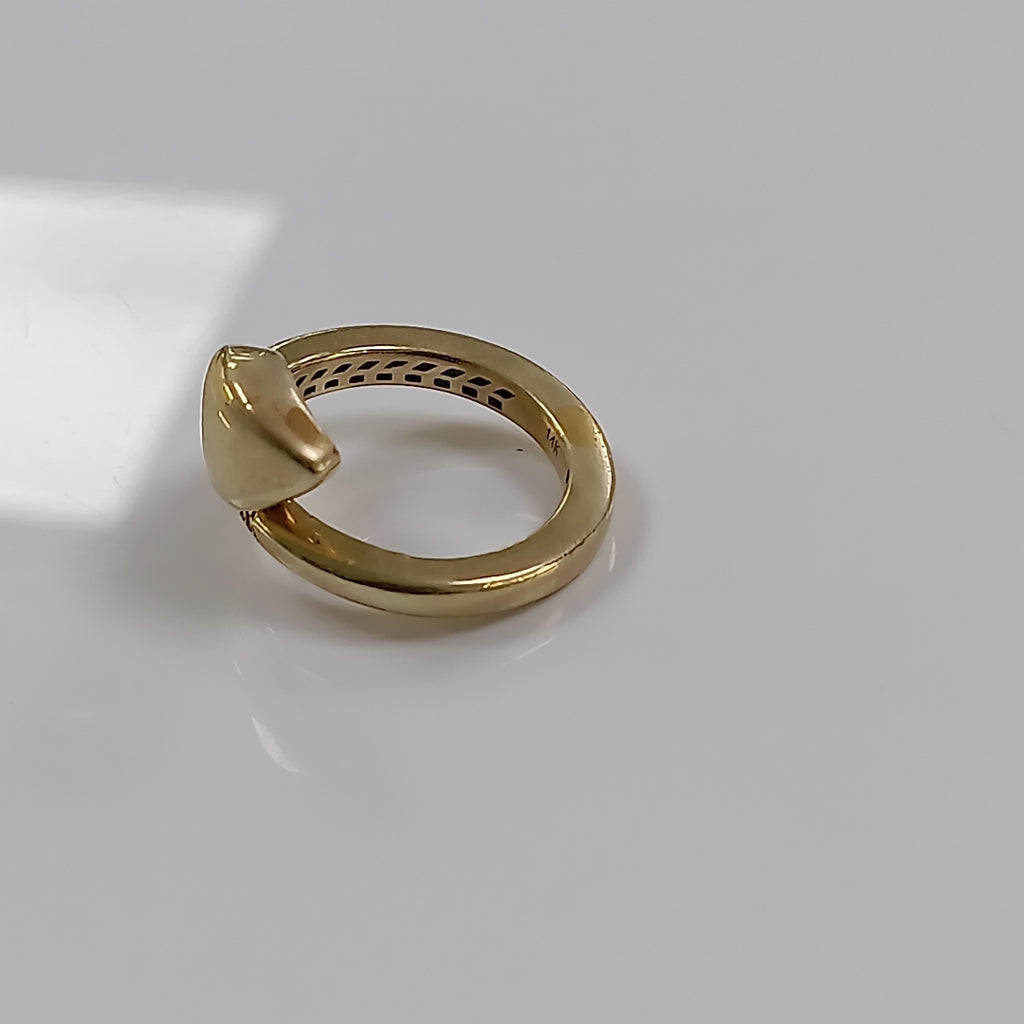ANILLO ORO 14 K 3,80 GRMS (SEMINUEVO)