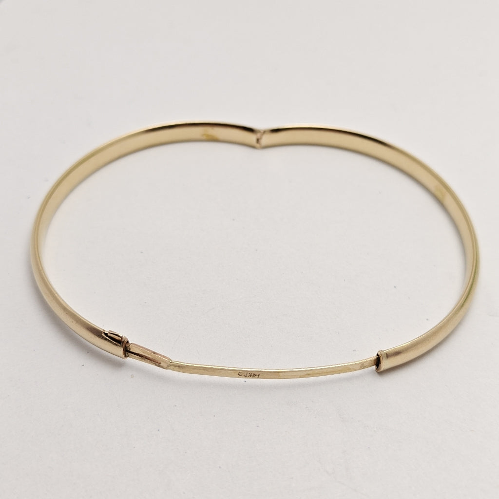PULSERA RIGIDA ORO 14 K 5.5 GRMS (SEMINUEVO)