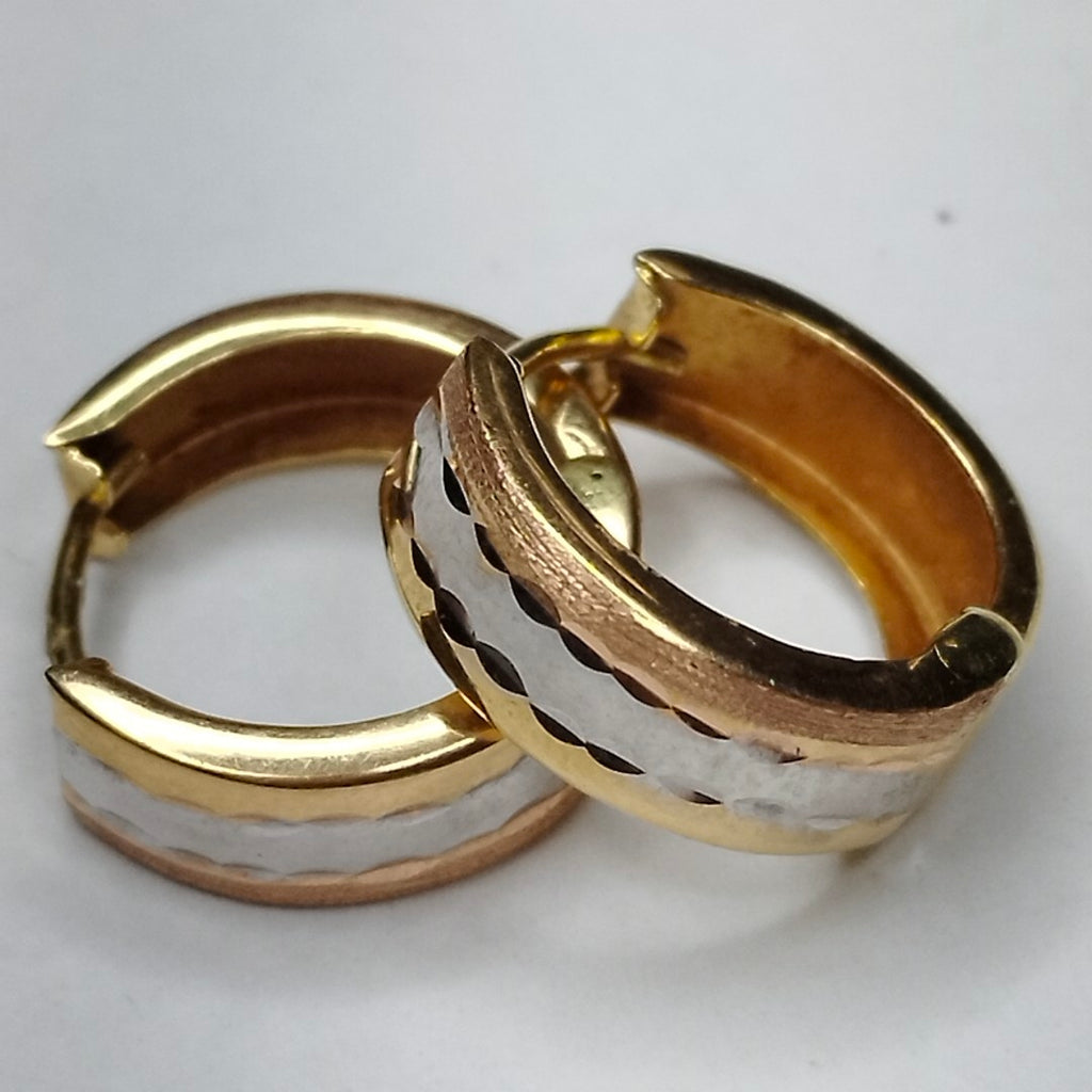 ARRACADAS PAR ORO 14 K 2,00 GRMS (SEMINUEVO)