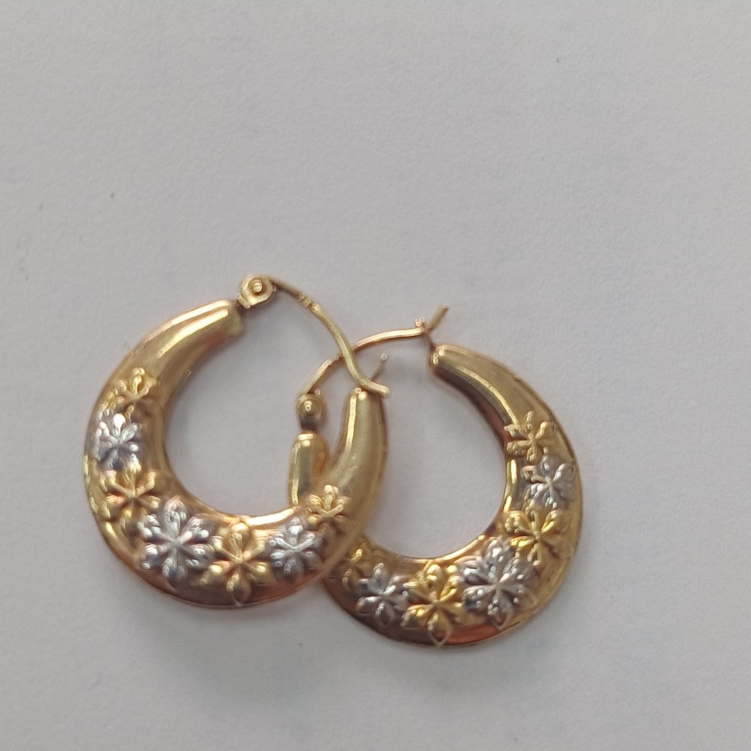 ARETES PAR ORO 14 K 0.7 GRMS (SEMINUEVO)