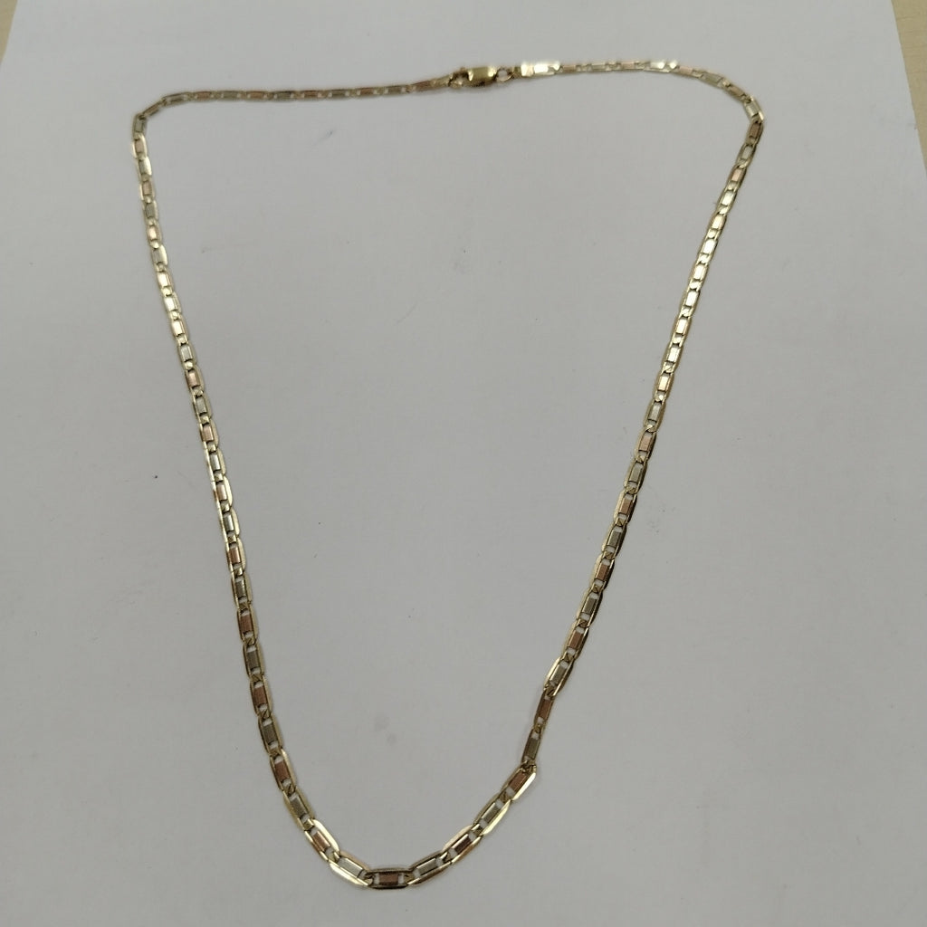CADENA ORO, ORO COMBINADO 10 K 7.3 GRMS (SEMINUEVO)