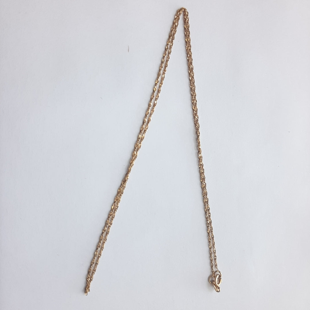 CADENA ORO 14 K 0,90 GRMS (SEMINUEVO)