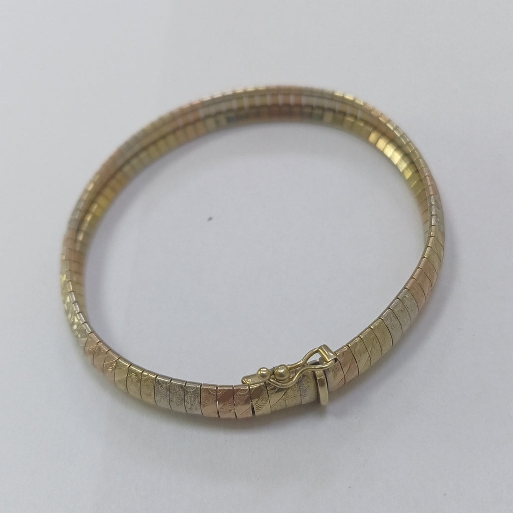 PULSERA ORO,ORO COMBINADO 14 K 17,80 GRMS (SEMINUEVO)