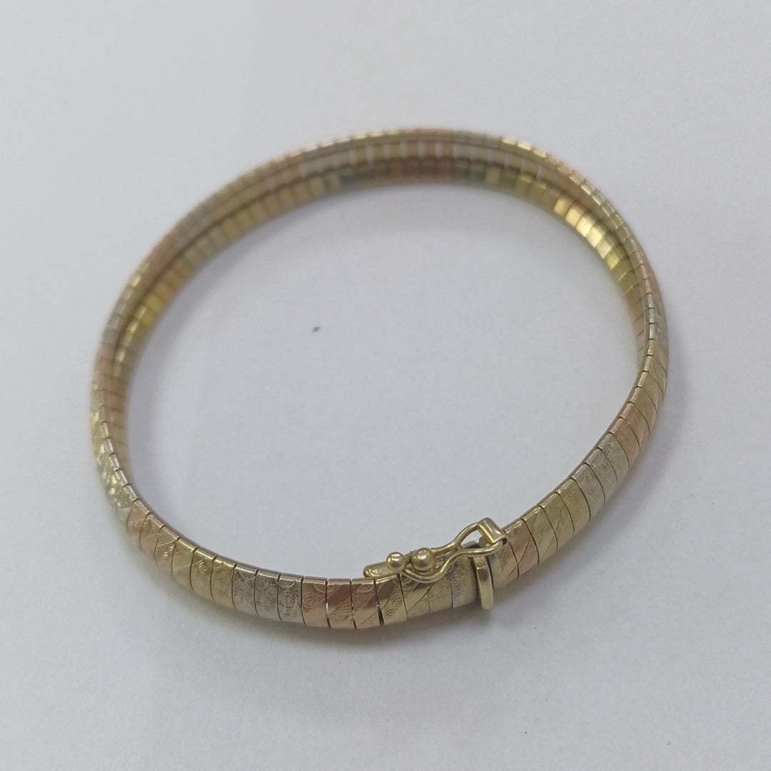 PULSERA ORO,ORO COMBINADO 14 K 17,80 GRMS (SEMINUEVO)